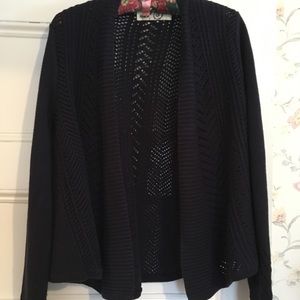 Anthropologie, Rosie Neira, Navy cardigan